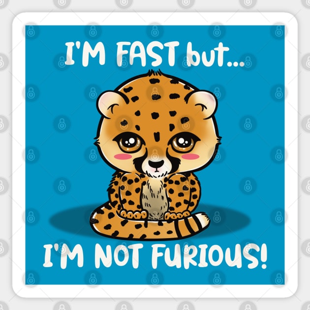 I'm not furious! Sticker by Freecheese